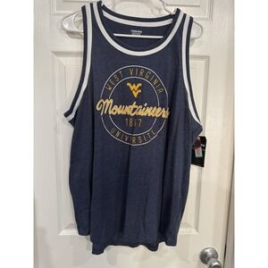 WVU Tank captivating apparel Women's Size 2xl XXL West Virginia Mountaineers NWT